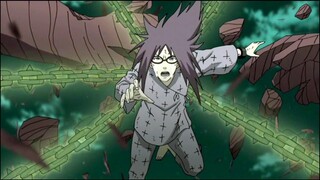 Karin used Kushina's Secret Jutsu to save Sasuke - Orochimaru's team vs White Zetsu [English Dubbed]