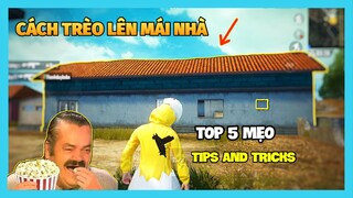 PUBG Mobile | Top 5 Mẹo PUBG Mobile | Cách Trèo Lên Mái Nhà | Tips And Tricks | Karos TV