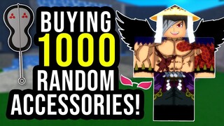 Buying 1000 Random Accessories in Project XL