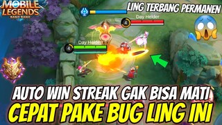 BUG HERO LING TERBANG PERMANEN TANPA TEMBOK! CEPAT PAKE DI RANK SEBELUM MONTON TAU