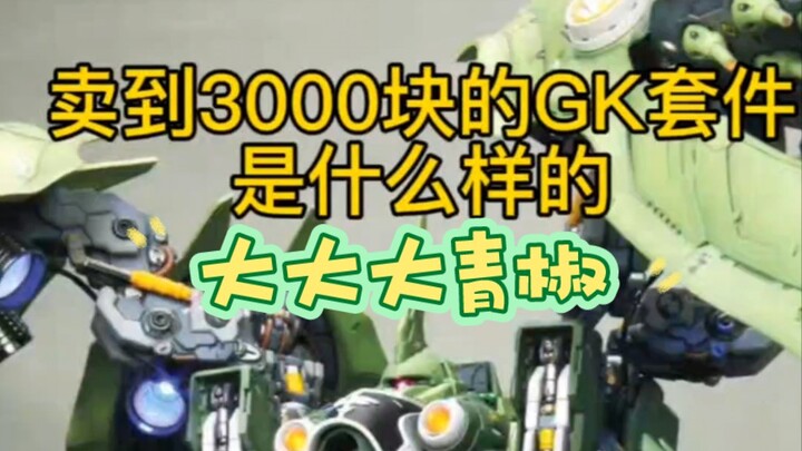 3000块的GK套件，GS1:72刹帝利GK套件开箱