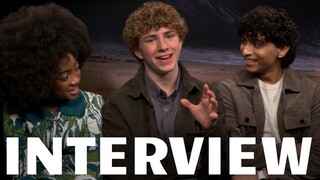 PERCY JACKSON AND THE OLYMPIANS Cast Plays The 'What If' Challenge With Walker Scobell, Leah & Aryan