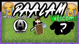 PAALAM AWESOME CRAFTER | PAG ALIS KO SA AWESOME CRAFTERS | WELCOME SA BAGO KONG SQUAD