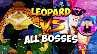 Leopard CRUSHES ALL BOSSES on Blox Fruits - Watch and Be amazed!