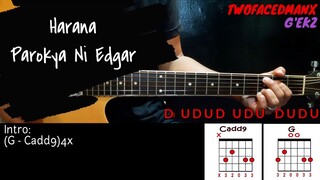 Harana - Parokya Ni Edgar (Guitar Cover With Lyrics & Chords)