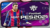 PES 2021 PPSSPP Camera PS5 Android Offline 700MB | Download PES 21 PSP For Android