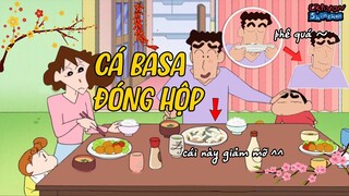 Review Shin Cậu Bé Bút Chì Hay Nhất: Cá basa đóng hộp & Chơi trò gia đình & Cả nhà về Kumamoto