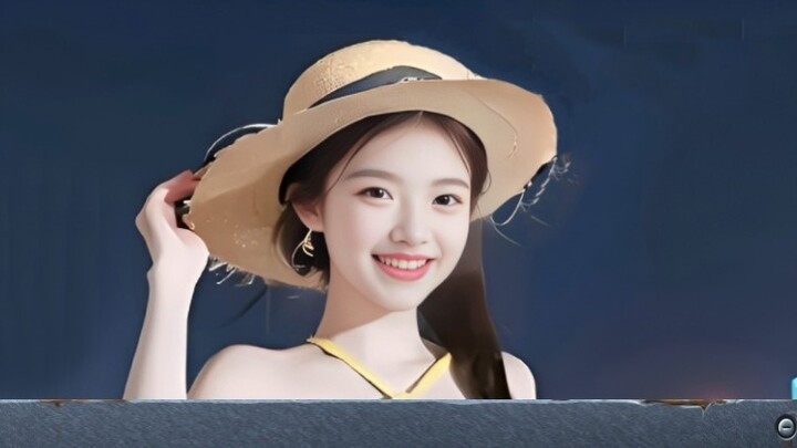 Chen Tingting, one of the ten golden flowers of Evergrande Song and Dance Troupe, secretly collected
