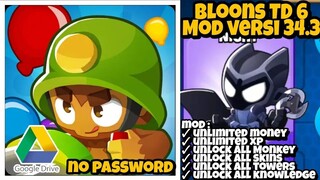 Bloons TD 6 Mod Apk Update  Versi 34.3 - Mod Unlimited Money & Unlock All Monkey