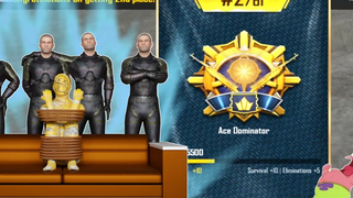 ACE DOMINATOR LOBBY 22 EXE VICTOR 999+ IQ PUBG MOBILE บีจีเอ็มไอ