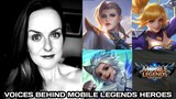 The Voices Behind Silvanna Fanny Harith and more | Mobile Legends | Voice Lines | PART 2