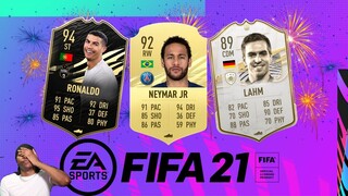 OMFG!! Packed Neymar Fifa 21 Ultimate Team - Brining In Ronaldo And Icon Lahm Into The Team!!