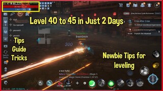 Mir4 Level 40 to Level 45 in 2 Days ( Tagalog )