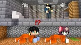 ESCAPE the SECURITY PRISON in Minecraft PE! (Tagalog)