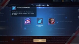 NEW! GET TRANSFORMER SKIN NOW! NEW EVENT MOBILE LEGENDS