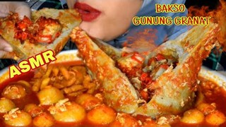 ASMR BAKSO GUNUNG KUAH LAVA || BAKSO GRANAT PEDASNYA BANGET 😭😭😭||ASMR INDONESIA