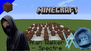 Minecraft | Spectre - Alan Walker Note Block Doorbell Tutorial