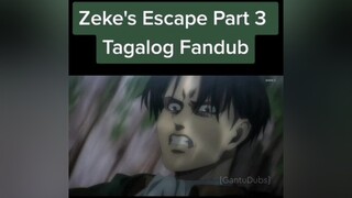 Levi vs Zeke rematch comin next! notcringe voiceover AttackOnTitan tagalog fandub gantudubs leviack