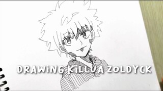 Drawing Killua Zoldyck