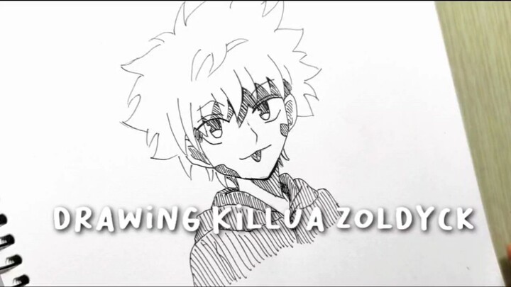 Drawing Killua Zoldyck