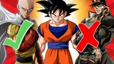 Ranking Anime Characters Based On Who Can Beat Goku