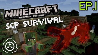 Minecraft PE เอาชีวิตรอด SCP EP.1 ตอนหมู่บ้าน Zombies SCP-008 และ SCP-939 Ft. Pekiller, DEN_TH