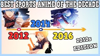The Best SPORTS Anime From Each Year -  2010s edition