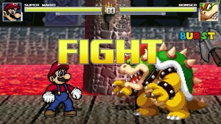 AN Mugen Request #1969: Super Mario VS Bowser