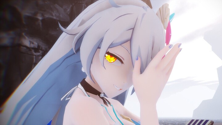 [MMD.3D]Honkai Impact 3: Kiana yang Menarik Perhatian