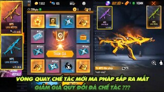 Free Fire| Vòng quay chế tác MP5 ma pháp mới sắp ra mắt tiếp theo - Giảm giá quy đổi ?