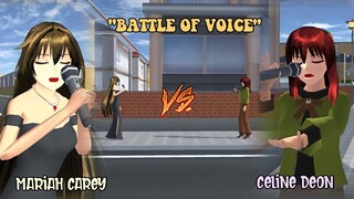 MARIAH CAREY VS CELINE DION (BATTLE OF VOICE) || SAKURA SCHOOL SIMULATOR