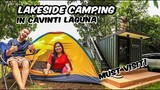 LAKESIDE CAMPING with Caliraya Lake View in Cavinti Laguna - Campsite in Laguna | Kaliraya Surf Kamp