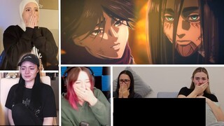 Attack on Titan - The Final Episode | Girls Reaction Mashup