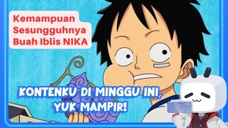 LUFFY BISA BERENANG❗Kekuatan Buah iblis Sun God Nika