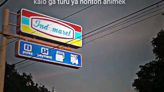 kalau GK turu yh nonton anime😂