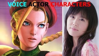 Street Fighter V CHAMPION EDITION【ストリート ファイター V - チャンピオンエディション】Japanese Voice Actor Characters