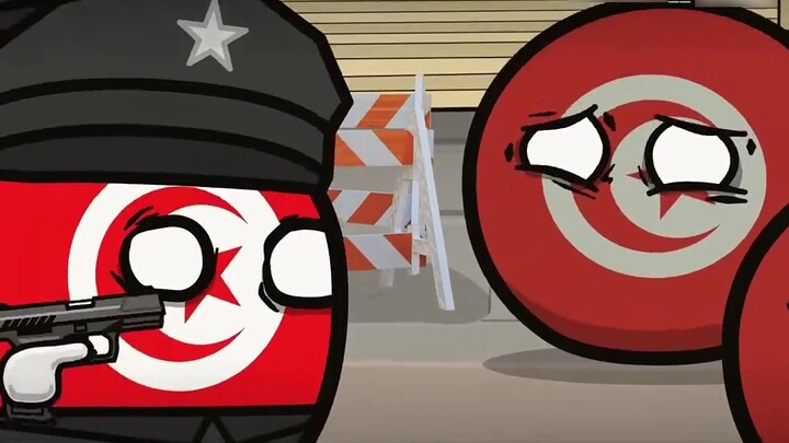 Zombie Polandball: Pemberontak yang terinfeksi