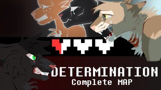 DETERMINATION - COMPLETE WARRIORS AU MAP (Dark Hollyleaf & Leafpool )