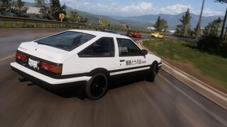 AE86 超级下坡飘移！Project_D之墨西哥！极限竞速地平线5