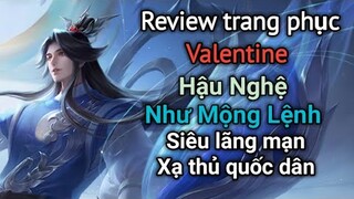 [ VGVD ] Review trang phục Valentine Hậu Nghệ Như Mộng Lệnh - Xạ thủ quốc dân cân team