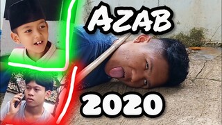 AZAB TUKANG NGOMSAY | MAEL CEMAS | ABEM SELAMAT | TEMON KENA AZAB | KOMEDI AZAB 2020