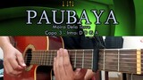 Paubaya - Moira Dela Torre - Guitar Chords