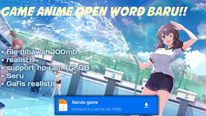 Game anime openworld baru!!!