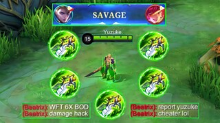 ALUCARD BUILD 6X BLADE OF DESPAIR | ENEMY THOUGHT I'M USING CHEAT! 🤣 | SAVAGE GAMEPLAY (DAMAGE HACK)