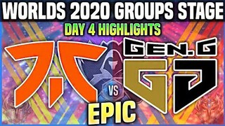 FNC vs GEN Highlight Chung Kết Thế Giới 2020 Vòng Bảng Ngày 4 | Fnatic vs Gen.G