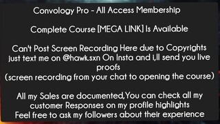 Convology Pro - All Access Membership Course Download