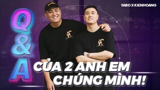 KIÊN HOÀNG VÀ FABO ĐÃ CÓ XÍCH MÍCH CHƯA | Q&A | CHIẾC ÁO COLLAB CỦA ANH EM MÌNH