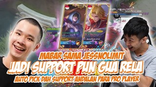 MABAR SAMA JESSNOLIMIT.. GW JADI SUPPORT JUGA RELA COK!!