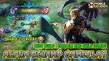 Alpha Revamp Gameplay , Best Build And Skill Combo - Mobile Legends Bang Bang