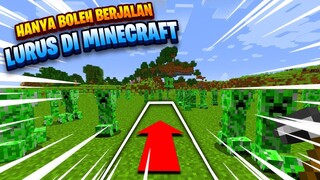 MINECRAFT, TAPI AKU BISANYA BERJALAN LURUS!